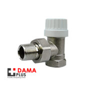 شیر ترموستاتیک رادیاتور تکبان مدل TRV2 زاویه دار