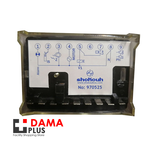 رله گازی یون‌دار دو‌شیره آلارم‌دار شکوه مدل G790-2V